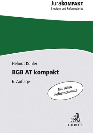 Buchcover BGB AT kompakt | Helmut Köhler | EAN 9783406740664 | ISBN 3-406-74066-9 | ISBN 978-3-406-74066-4