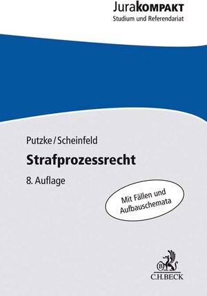 Buchcover Strafprozessrecht | Holm Putzke | EAN 9783406740695 | ISBN 3-406-74069-3 | ISBN 978-3-406-74069-5