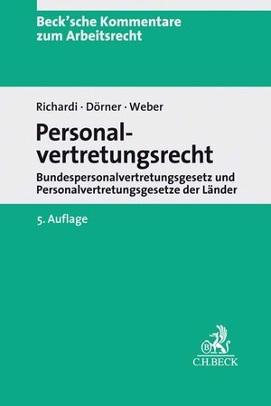 Buchcover Personalvertretungsrecht  | EAN 9783406740732 | ISBN 3-406-74073-1 | ISBN 978-3-406-74073-2