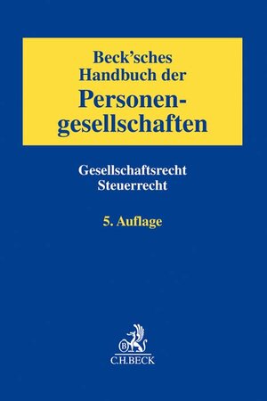 Buchcover Beck'sches Handbuch der Personengesellschaften  | EAN 9783406741999 | ISBN 3-406-74199-1 | ISBN 978-3-406-74199-9