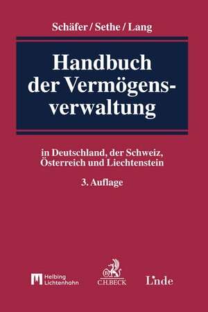 Buchcover Handbuch der Vermögensverwaltung  | EAN 9783406747168 | ISBN 3-406-74716-7 | ISBN 978-3-406-74716-8