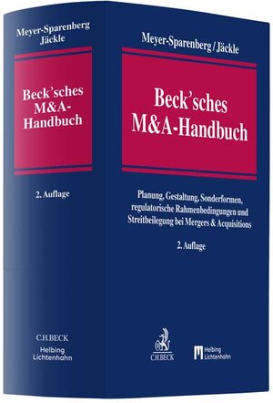 Buchcover Beck'sches M&A-Handbuch  | EAN 9783406748011 | ISBN 3-406-74801-5 | ISBN 978-3-406-74801-1