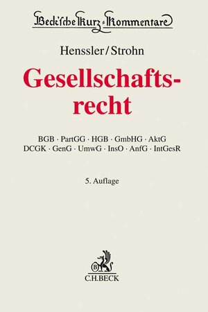 Buchcover Gesellschaftsrecht  | EAN 9783406748097 | ISBN 3-406-74809-0 | ISBN 978-3-406-74809-7