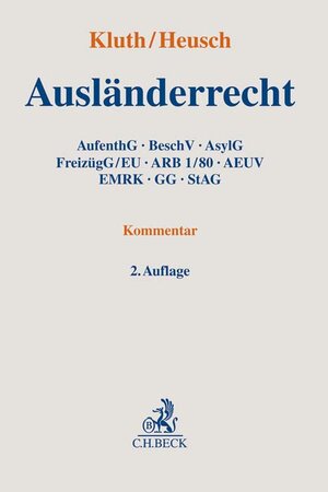 Buchcover Ausländerrecht  | EAN 9783406749551 | ISBN 3-406-74955-0 | ISBN 978-3-406-74955-1