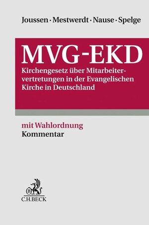 Buchcover MVG-EKD  | EAN 9783406751424 | ISBN 3-406-75142-3 | ISBN 978-3-406-75142-4