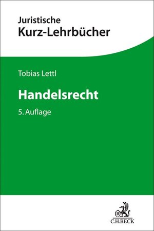 Buchcover Handelsrecht | Tobias Lettl | EAN 9783406752926 | ISBN 3-406-75292-6 | ISBN 978-3-406-75292-6