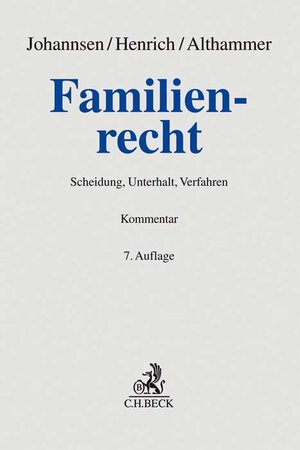 Buchcover Familienrecht  | EAN 9783406753459 | ISBN 3-406-75345-0 | ISBN 978-3-406-75345-9