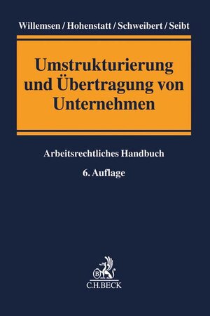 Buchcover Umstrukturierung und Übertragung von Unternehmen  | EAN 9783406758508 | ISBN 3-406-75850-9 | ISBN 978-3-406-75850-8