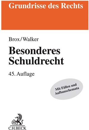 Buchcover Besonderes Schuldrecht | Hans Brox | EAN 9783406758799 | ISBN 3-406-75879-7 | ISBN 978-3-406-75879-9