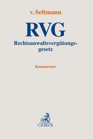 Buchcover Rechtsanwaltsvergütungsgesetz | EAN 9783406768224 | ISBN 3-406-76822-9 | ISBN 978-3-406-76822-4