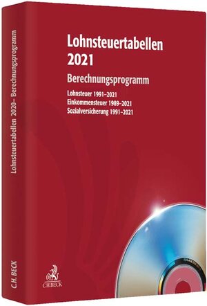 Buchcover Lohnsteuertabellen 2021 CD-ROM  | EAN 9783406769801 | ISBN 3-406-76980-2 | ISBN 978-3-406-76980-1