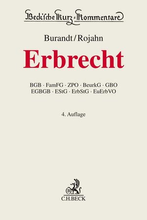 Buchcover Erbrecht  | EAN 9783406770395 | ISBN 3-406-77039-8 | ISBN 978-3-406-77039-5