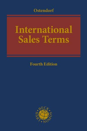 Buchcover International Sales Terms | Patrick Ostendorf | EAN 9783406770982 | ISBN 3-406-77098-3 | ISBN 978-3-406-77098-2