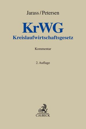 Buchcover Kreislaufwirtschaftsgesetz  | EAN 9783406771941 | ISBN 3-406-77194-7 | ISBN 978-3-406-77194-1