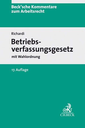 Buchcover Betriebsverfassungsgesetz  | EAN 9783406772016 | ISBN 3-406-77201-3 | ISBN 978-3-406-77201-6