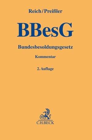 Buchcover Bundesbesoldungsgesetz | Andreas Reich | EAN 9783406772214 | ISBN 3-406-77221-8 | ISBN 978-3-406-77221-4