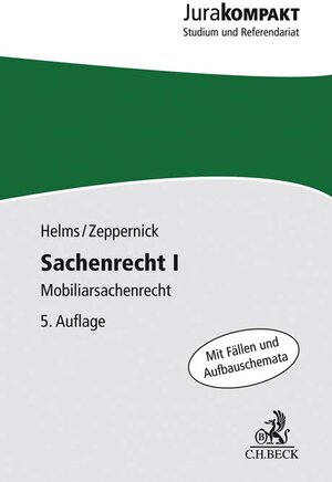 Buchcover Sachenrecht I | Tobias Helms | EAN 9783406774126 | ISBN 3-406-77412-1 | ISBN 978-3-406-77412-6