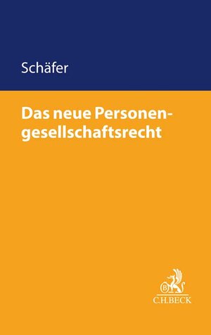 Buchcover Das neue Personengesellschaftsrecht  | EAN 9783406775017 | ISBN 3-406-77501-2 | ISBN 978-3-406-77501-7