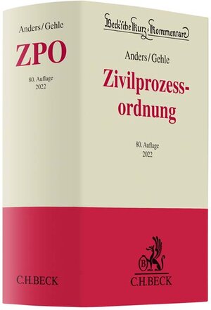Buchcover Zivilprozessordnung  | EAN 9783406777752 | ISBN 3-406-77775-9 | ISBN 978-3-406-77775-2