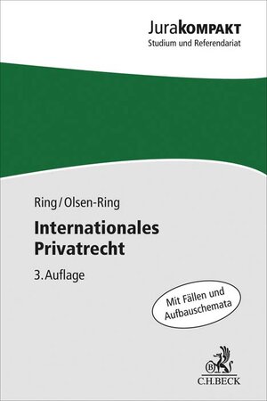 Buchcover Internationales Privatrecht | Gerhard Ring | EAN 9783406780394 | ISBN 3-406-78039-3 | ISBN 978-3-406-78039-4