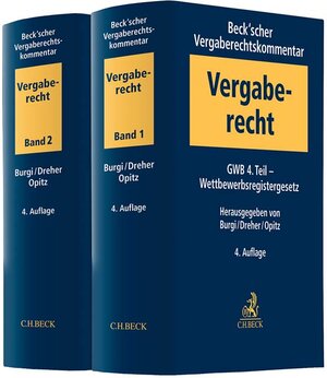 Buchcover Beck'scher Vergaberechtskommentar Gesamtwerk  | EAN 9783406782305 | ISBN 3-406-78230-2 | ISBN 978-3-406-78230-5