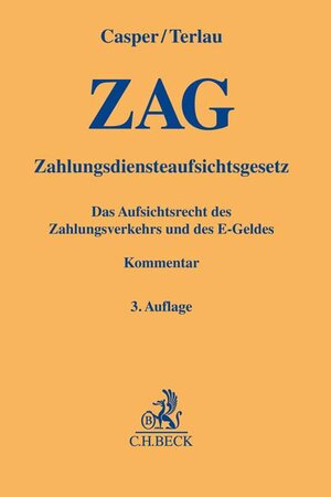 Buchcover Zahlungsdiensteaufsichtsgesetz (ZAG)  | EAN 9783406788260 | ISBN 3-406-78826-2 | ISBN 978-3-406-78826-0
