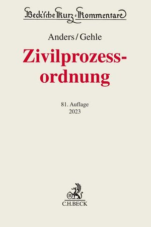 Buchcover Zivilprozessordnung  | EAN 9783406793646 | ISBN 3-406-79364-9 | ISBN 978-3-406-79364-6