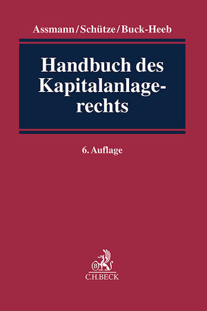 Buchcover Handbuch des Kapitalanlagerechts  | EAN 9783406794049 | ISBN 3-406-79404-1 | ISBN 978-3-406-79404-9