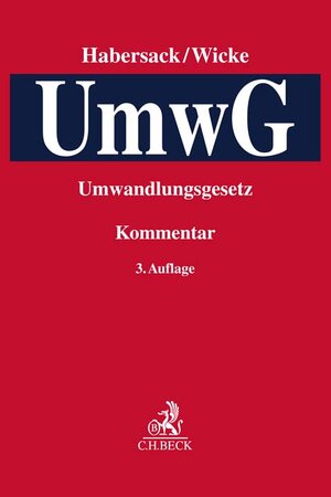 Buchcover Umwandlungsgesetz  | EAN 9783406794469 | ISBN 3-406-79446-7 | ISBN 978-3-406-79446-9