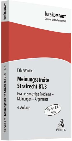 Buchcover Meinungsstreite Strafrecht BT/3 | Christian Fahl | EAN 9783406797767 | ISBN 3-406-79776-8 | ISBN 978-3-406-79776-7