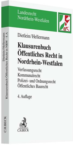 Buchcover Klausurenbuch Öffentliches Recht in Nordrhein-Westfalen | Johannes Dietlein | EAN 9783406798337 | ISBN 3-406-79833-0 | ISBN 978-3-406-79833-7
