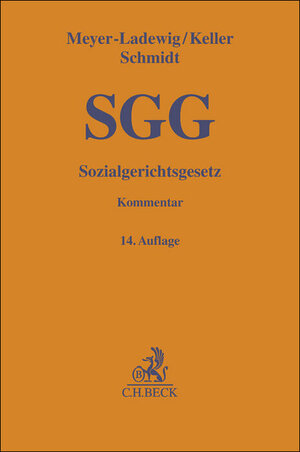 Buchcover Sozialgerichtsgesetz | Jens Meyer-Ladewig | EAN 9783406798344 | ISBN 3-406-79834-9 | ISBN 978-3-406-79834-4