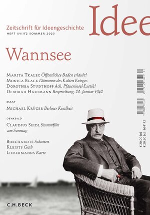 Buchcover Zeitschrift für Ideengeschichte Heft XVII/2 Sommer 2023  | EAN 9783406800238 | ISBN 3-406-80023-8 | ISBN 978-3-406-80023-8