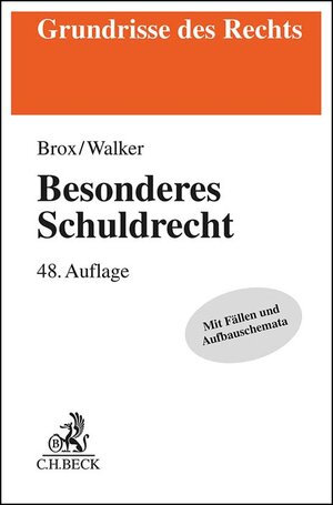 Buchcover Besonderes Schuldrecht | Hans Brox | EAN 9783406810589 | ISBN 3-406-81058-6 | ISBN 978-3-406-81058-9