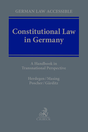 Buchcover Constitutional Law in Germany  | EAN 9783406816086 | ISBN 3-406-81608-8 | ISBN 978-3-406-81608-6