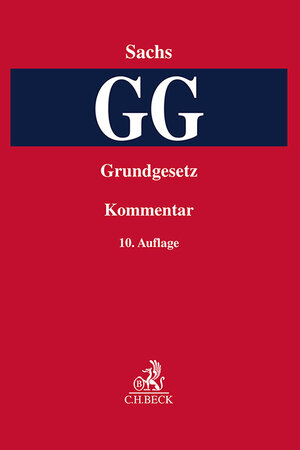 Buchcover Grundgesetz  | EAN 9783406817380 | ISBN 3-406-81738-6 | ISBN 978-3-406-81738-0