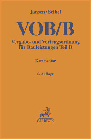 Buchcover VOB/B  | EAN 9783406817502 | ISBN 3-406-81750-5 | ISBN 978-3-406-81750-2