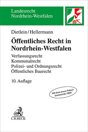 Buchcover Öffentliches Recht in Nordrhein-Westfalen | Johannes Dietlein | EAN 9783406819209 | ISBN 3-406-81920-6 | ISBN 978-3-406-81920-9