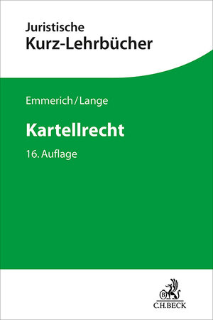 Buchcover Kartellrecht | Volker Emmerich | EAN 9783406819810 | ISBN 3-406-81981-8 | ISBN 978-3-406-81981-0