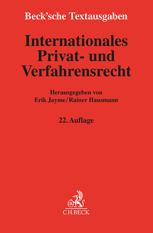 Buchcover Internationales Privat- und Verfahrensrecht  | EAN 9783406824937 | ISBN 3-406-82493-5 | ISBN 978-3-406-82493-7