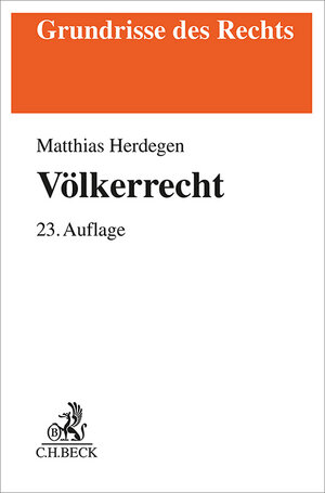 Buchcover Völkerrecht | Matthias Herdegen | EAN 9783406826047 | ISBN 3-406-82604-0 | ISBN 978-3-406-82604-7