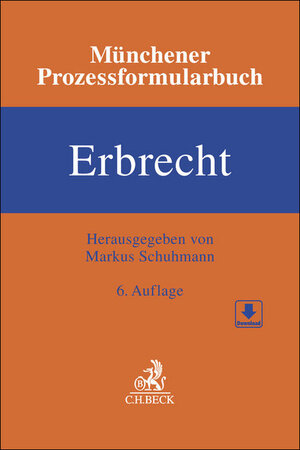 Buchcover Münchener Prozessformularbuch Bd. 4: Erbrecht  | EAN 9783406832567 | ISBN 3-406-83256-3 | ISBN 978-3-406-83256-7