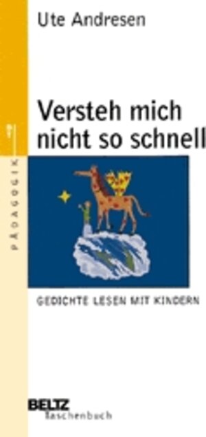 Buchcover Versteh mich nicht so schnell | Ute Andresen | EAN 9783407220363 | ISBN 3-407-22036-7 | ISBN 978-3-407-22036-3