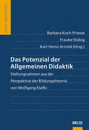 Buchcover Das Potenzial der Allgemeinen Didaktik  | EAN 9783407320797 | ISBN 3-407-32079-5 | ISBN 978-3-407-32079-7