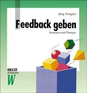 Buchcover Feedback geben | Jörg Fengler | EAN 9783407363442 | ISBN 3-407-36344-3 | ISBN 978-3-407-36344-2