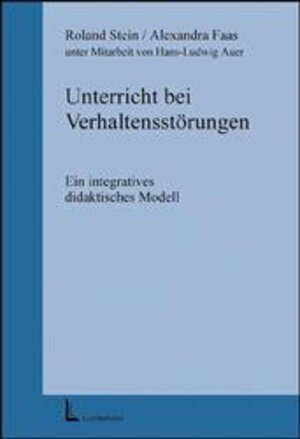 Buchcover Unterricht bei Verhaltensstörungen | Roland Stein | EAN 9783407561350 | ISBN 3-407-56135-0 | ISBN 978-3-407-56135-0