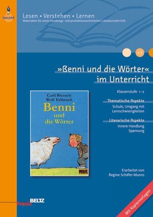 Buchcover 'Benni und die Wörter' im Unterricht | Regine Schäfer-Munro | EAN 9783407625502 | ISBN 3-407-62550-2 | ISBN 978-3-407-62550-2