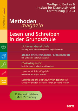 Buchcover Methoden-Magazin: Lesen und Schreiben in der Grundschule  | EAN 9783407626769 | ISBN 3-407-62676-2 | ISBN 978-3-407-62676-9