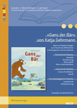 Buchcover »Gans der Bär« im Unterricht | Fries Burkhard | EAN 9783407629586 | ISBN 3-407-62958-3 | ISBN 978-3-407-62958-6
