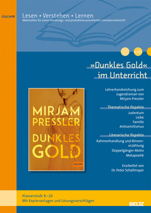 Buchcover »Dunkles Gold« im Unterricht | Peter Schallmayer | EAN 9783407631992 | ISBN 3-407-63199-5 | ISBN 978-3-407-63199-2